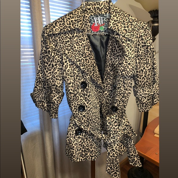 Cheetah print jacket - Picture 1 of 3